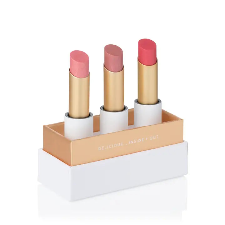 LUK -  Lip Nourish Trio Buttery Pinks