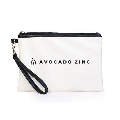 Avocado Zinc - VEGAN LEATHER POUCH