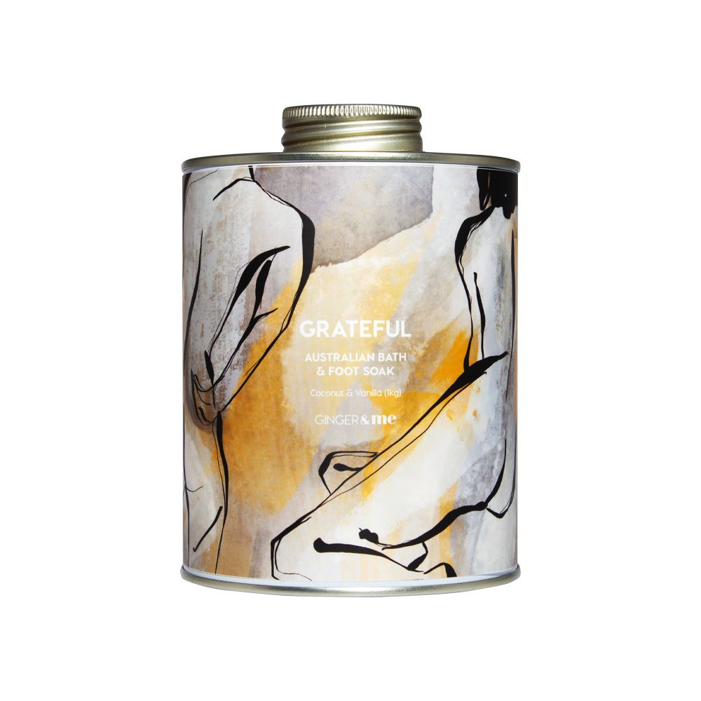 Ginger & Me - Bath & Foot Soak Salts GRATEFUL