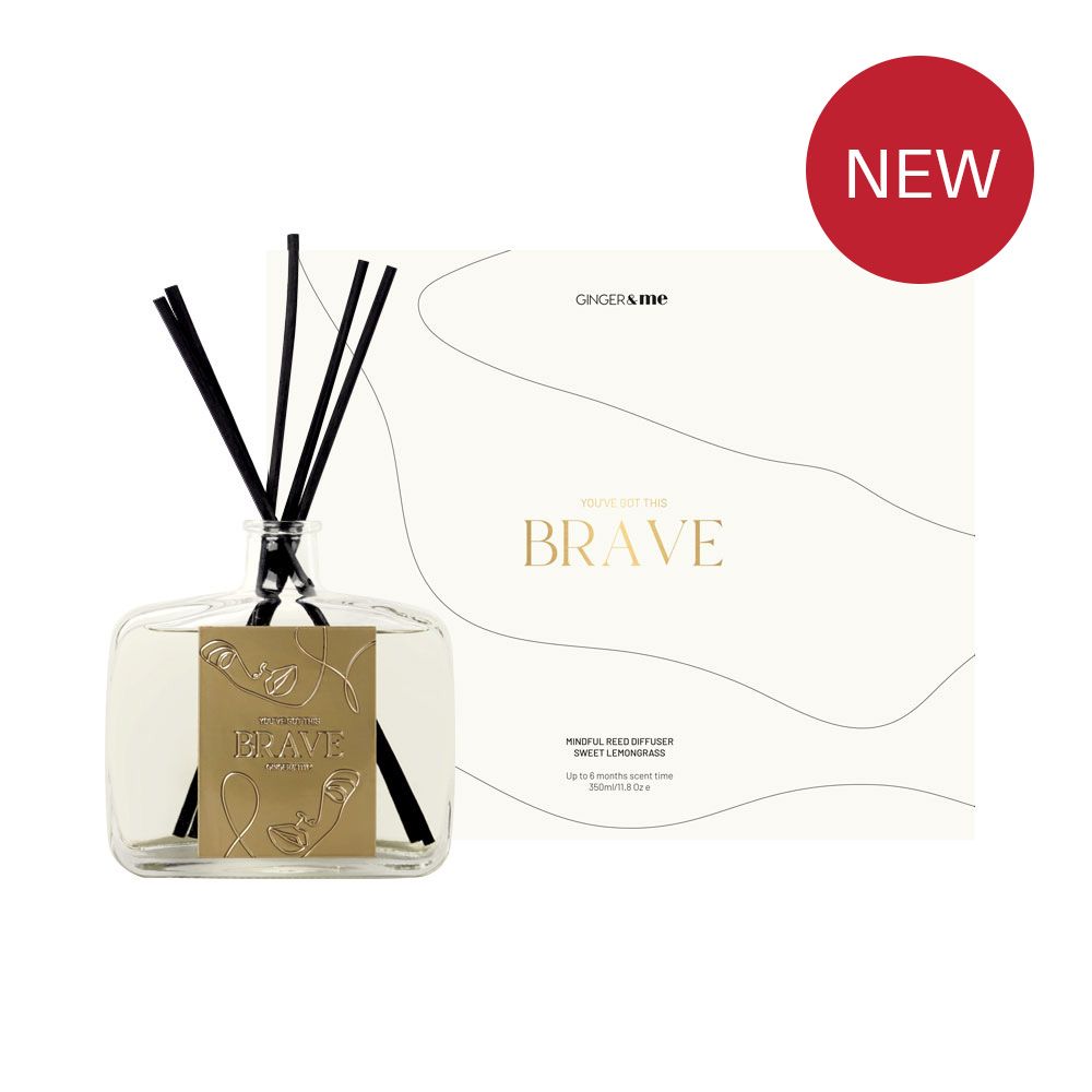 Ginger & Me - Mindful Reed Diffuser BRAVE